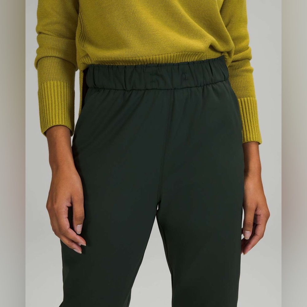 Lululemon Stretch Luxtreme High-Rise Jogger, size 14, Rainforest Green - Picture 6 of 9